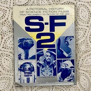 Sci-fi film pictorial history hardcover book